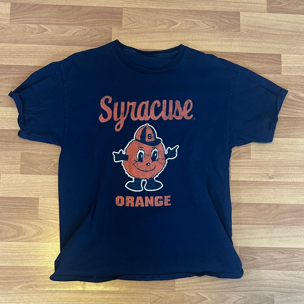 Syracuse Orange Navy Blue T-Shirt Size M
